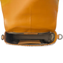 Load image into Gallery viewer, Myra Elysian Charm Leather Shoulder Bag in Onyx Snake Print