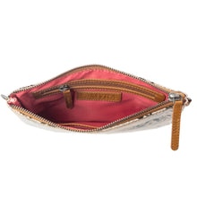 Load image into Gallery viewer, Myra Eden Mirage Leather Bag in Ivory Snake Print