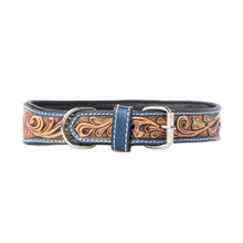 Load image into Gallery viewer, Running Free Beaded Heritage Dog Collar in Brown