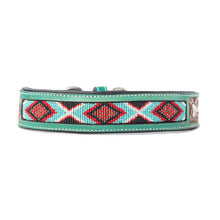 Load image into Gallery viewer, Santa Fe Bone Beaded Collar in Brown