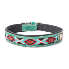 Load image into Gallery viewer, Santa Fe Bone Beaded Collar in Brown