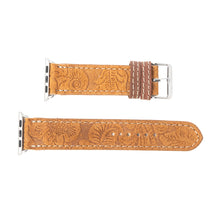 Load image into Gallery viewer, Saddleback Trail Watch Band in Brown