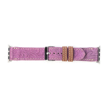 Load image into Gallery viewer, Desert Lavender Western Watch Band in Purple