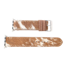 Load image into Gallery viewer, Palomino Plains Western Watch Band in White