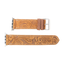Load image into Gallery viewer, Saddleback Trail Watch Band in Brown