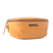 Load image into Gallery viewer, Myra Compass Mesa Leather Fanny Pack in Honey Cloud
