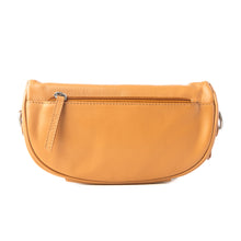 Load image into Gallery viewer, Myra Compass Mesa Leather Fanny Pack in Honey Cloud