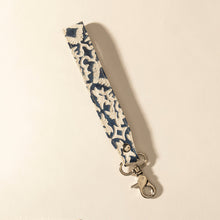 Load image into Gallery viewer, Myra Mojave Day Leather Keyfob in Dark Ivory