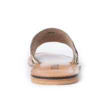 Load image into Gallery viewer, Myra Mojave Herd Hairon Leather Sandals in Creamhide White