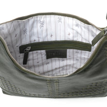 Load image into Gallery viewer, Myra Zidana Marlowe Dusk Veg Tanned Leather Bag in Twilight Smoke