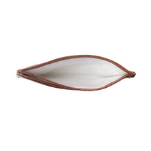 Load image into Gallery viewer, Myra Zidana Steelhoof Studded Veg Tanned Leather Wallet in Dark Timber