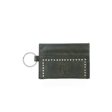 Load image into Gallery viewer, Myra Zidana Steelhoof Studded Veg Tanned Leather Wallet in Ranch Pine