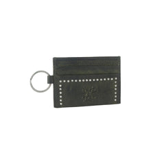 Load image into Gallery viewer, Myra Zidana Steelhoof Studded Veg Tanned Leather Wallet in Ranch Pine