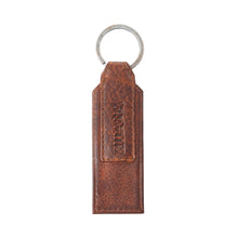 Load image into Gallery viewer, Myra Zidana Ardan Artistry Veg Tanned Leather Keyfob in Wild Ember