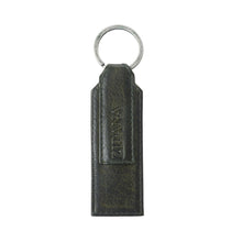 Load image into Gallery viewer, Myra Zidana Ardan Artistry Veg Tanned Leather Keyfob in Sage Shadow