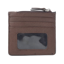 Load image into Gallery viewer, Myra Briar Creek Handtooled Leather Credit Card Holder in Heritage Brown