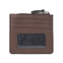 Load image into Gallery viewer, Myra Briar Creek Handtooled Leather Credit Card Holder in Toasted Honey