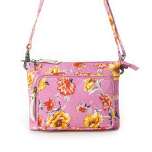 Load image into Gallery viewer, Myra Florabelle Crossbody Bag in Peach Summer