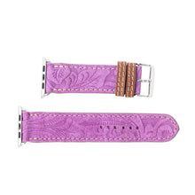 Load image into Gallery viewer, Desert Lavender Western Watch Band in Purple
