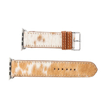 Load image into Gallery viewer, Palomino Plains Western Watch Band in White