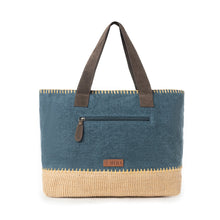 Load image into Gallery viewer, Myra Willow Wanderer Tote Bag in Sage Blue