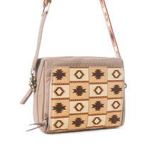 Load image into Gallery viewer, Myra Pueblo Sun Crossbody Bag in Honey Almond