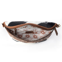 Load image into Gallery viewer, Myra Wildwood Handtooled Bag in Walnut Crest