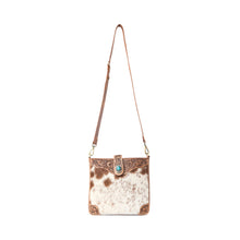 Load image into Gallery viewer, Myra Maple Creek Handtooled Bag in Sandroot Brown