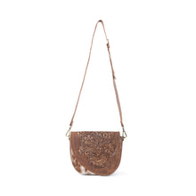 Load image into Gallery viewer, Myra Bronco Ridge Handtooled Bag in Canyon Tan