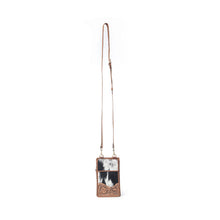 Load image into Gallery viewer, Myra Duneland Rise Handtooled Bag in Brindle Ivory