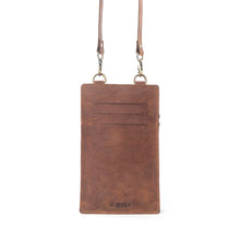Load image into Gallery viewer, Myra Duneland Rise Handtooled Bag in Brindle Ivory