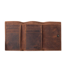 Load image into Gallery viewer, Myra Dune Wave Trail Credit Card Holder in Brindle Ivory