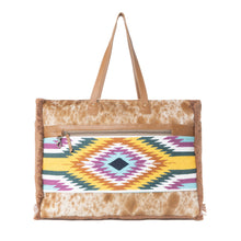 Load image into Gallery viewer, Myra Plains Diamond Weekender Bag in Serape Sable