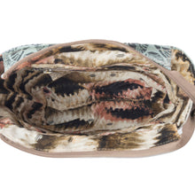 Load image into Gallery viewer, Myra Willow Trace Canvas &amp; Hairon Bag in Geo Sage