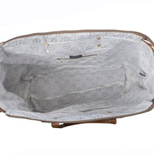 Load image into Gallery viewer, Myra Prairie Crest Weekender Bag in Mustard Yellow