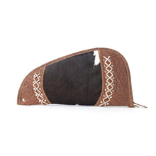 Load image into Gallery viewer, Myra Desert Ridge Hairon Gun Case in Saddle Onyx