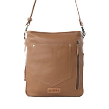 Load image into Gallery viewer, Myra Frontier Concealed Carry Bag in Cedar Smoke