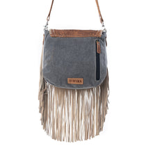 Load image into Gallery viewer, Myra Dusty Lariat Concealed Carry Bag in Saddle Brown
