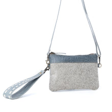 Load image into Gallery viewer, Myra Dust Creek Leather Belt Bag in Sage Mist