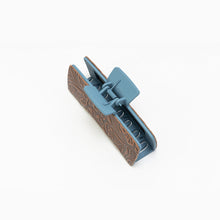 Load image into Gallery viewer, Myra Fairbank Embossed Leather Hair Clip in Ocean Oak
