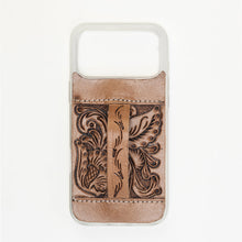 Load image into Gallery viewer, Myra Toolcrest Handtooled iPhone 17 Pro Max Mobile Case