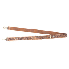 Load image into Gallery viewer, Myra Yellowstone Tawny Ridge Handtooled Hairon Concealed Carry Bag in Ivory Mocha