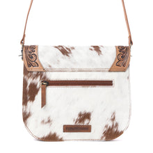 Load image into Gallery viewer, Myra Yellowstone Frontier Ridge Handtooled Bag in Oat Mocha
