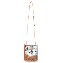 Load image into Gallery viewer, Myra Yellowstone Snowfield Handtooled Bag in Cream Auburn