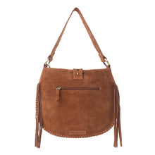 Load image into Gallery viewer, Myra Yellowstone Westbrook Suede Leather Bag in Amber Dusk