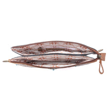 Load image into Gallery viewer, Myra Thunderpeak Concho Hairon Leather Bag in Fawn Sand