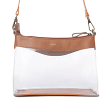 Load image into Gallery viewer, Myra Rodeo Frontier Clear Bag in Bridle Biscuit