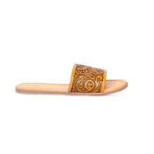 Load image into Gallery viewer, Willa Hand-Tooled Sandals