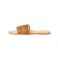 Load image into Gallery viewer, Willa Hand-Tooled Sandals