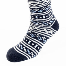 Load image into Gallery viewer, Mountain Lodge Patterned Sock